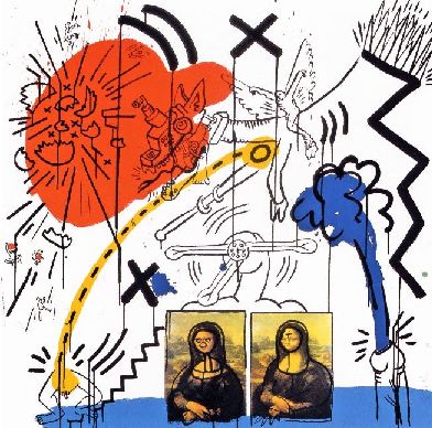 Keith Haring, William S. Burroughs